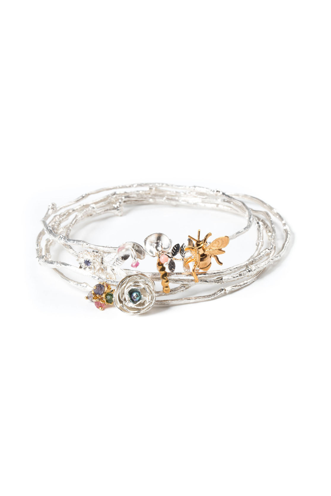 Forget-me-not Bangle