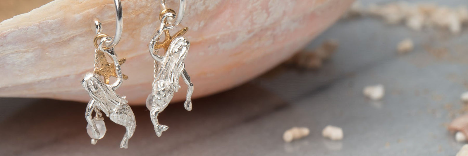 Mermaid Jewellery Collection Handmade In Sterling Silver In The UK