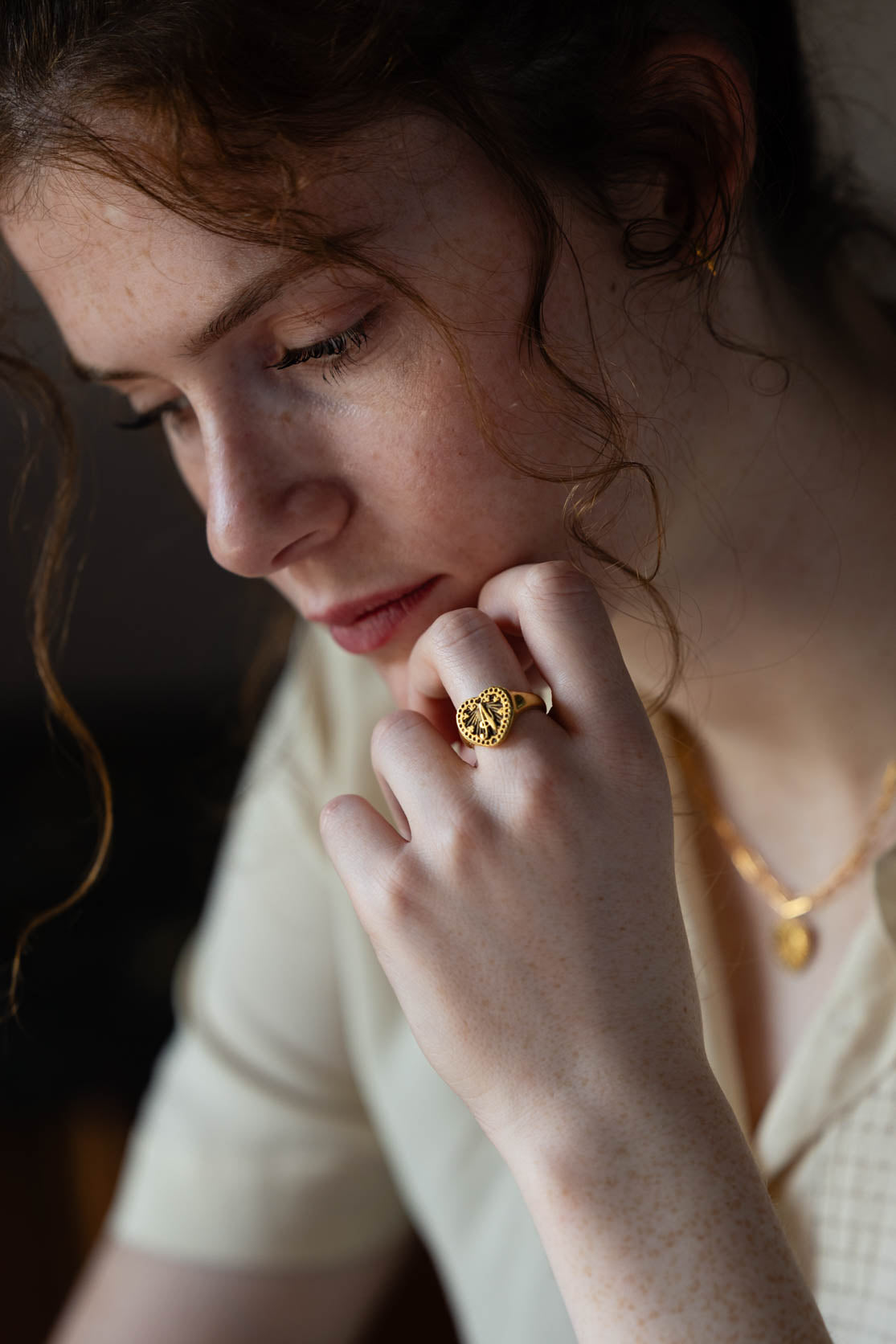 Love Letter Signet Ring