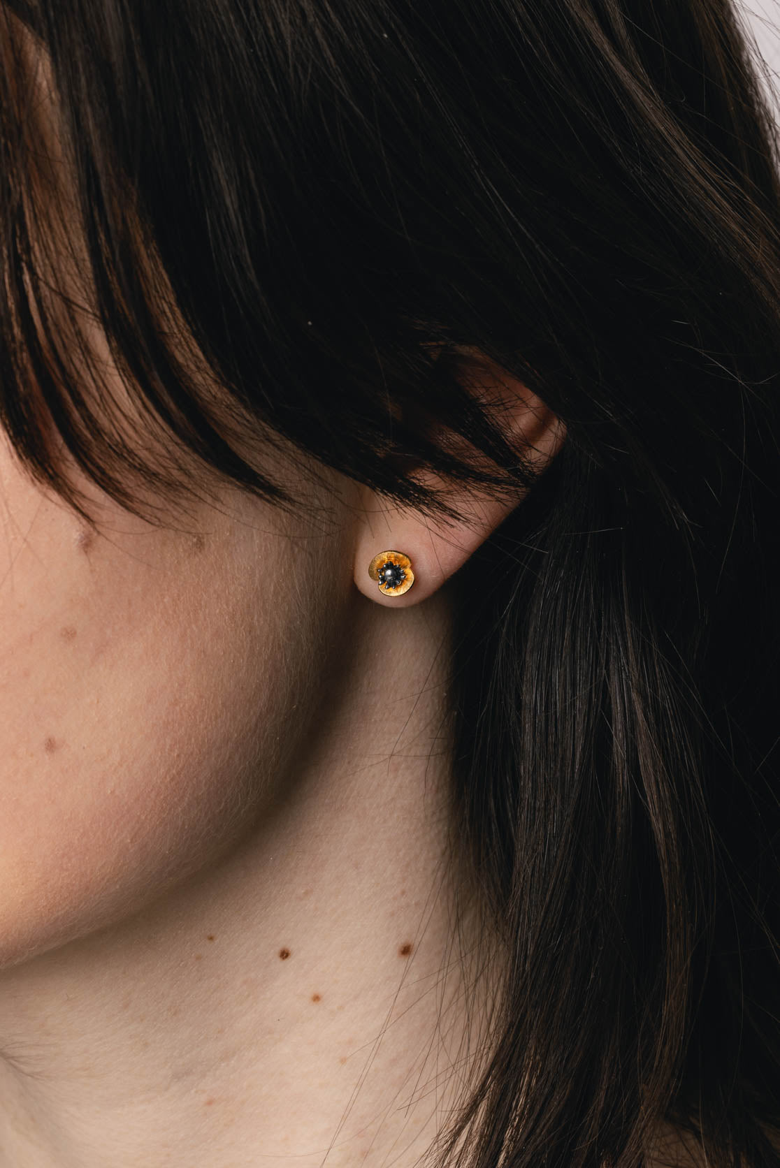 Mini Poppy Stud Earrings