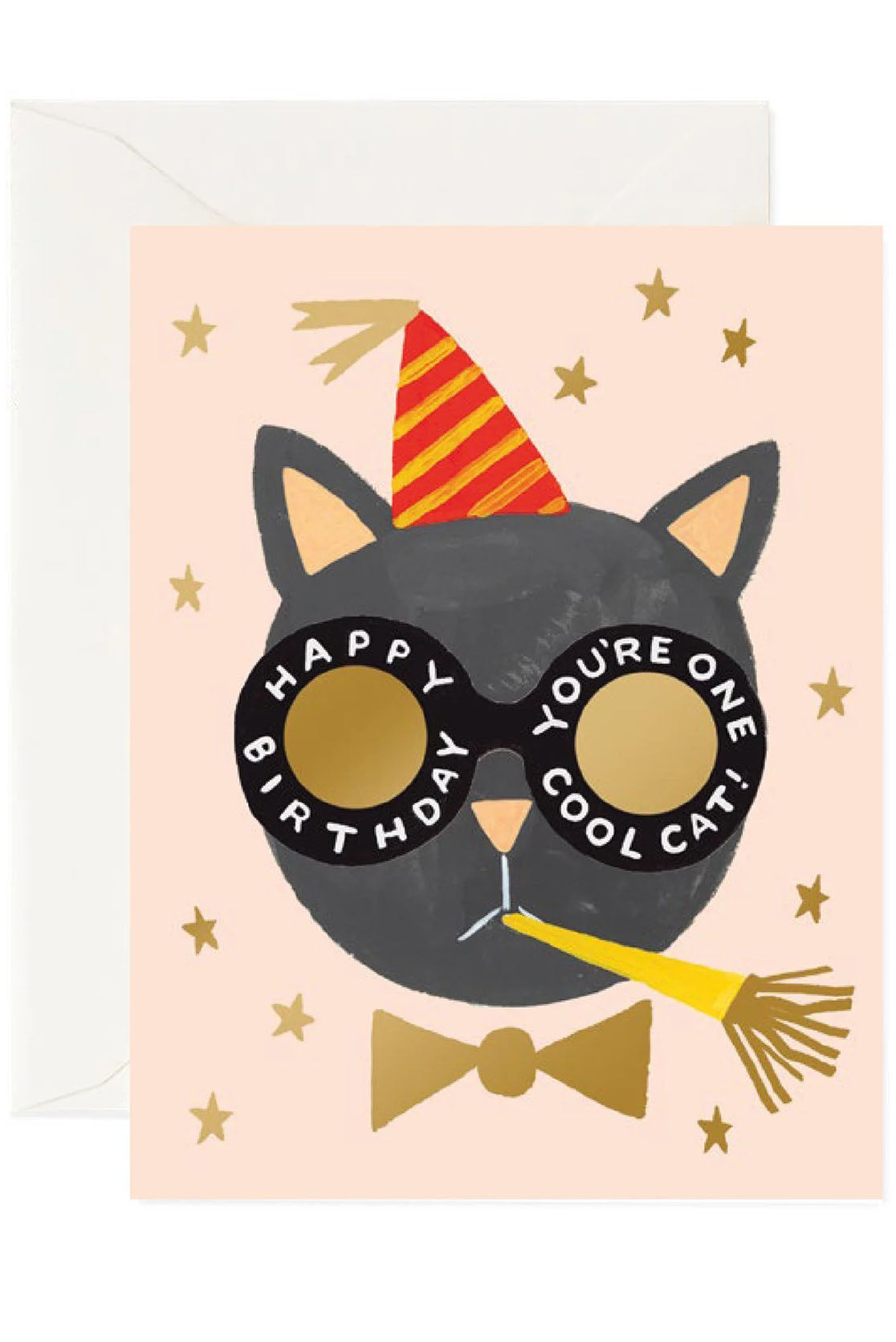 Cool Cat Birthday Card