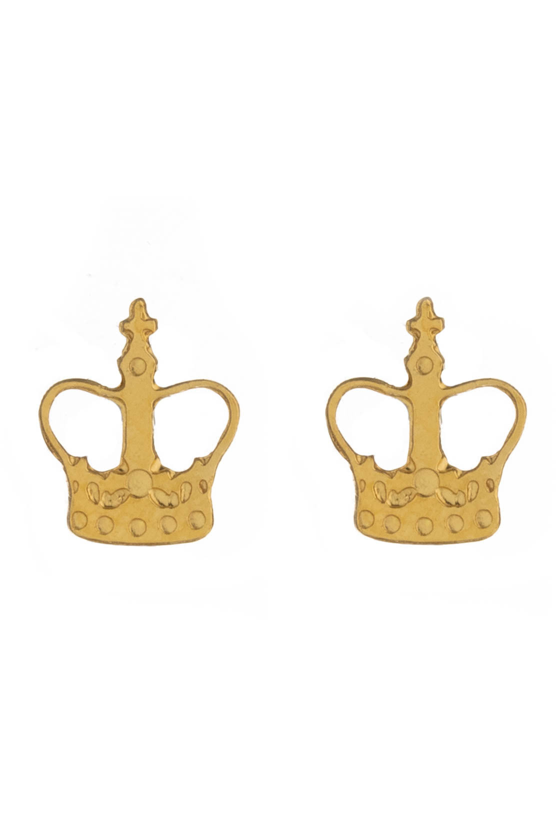 Coronation Crown Limited Edition Stud Earrings In Sterling Silver
