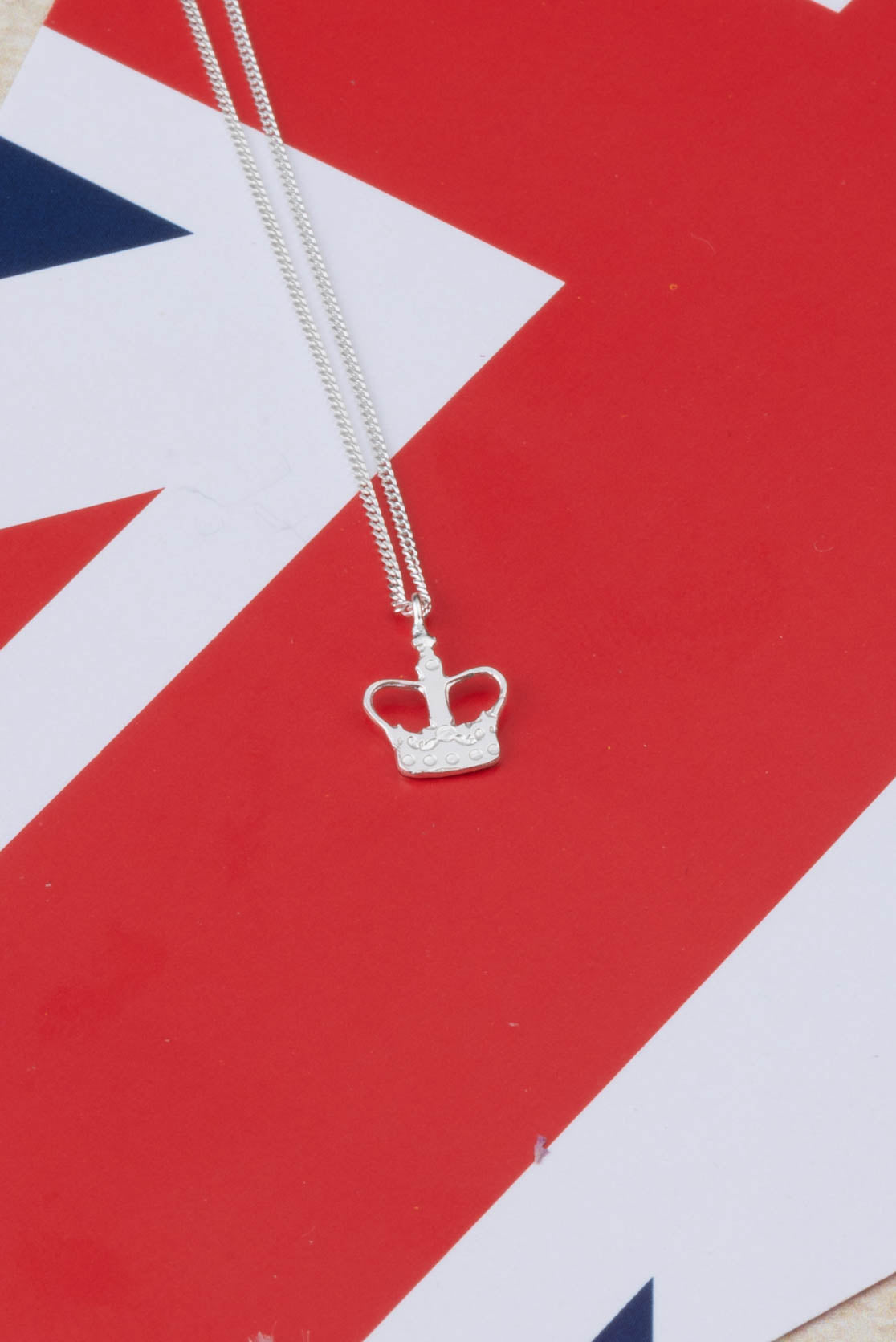 Coronation Crown Limited Edition Pendant In Sterling Silver