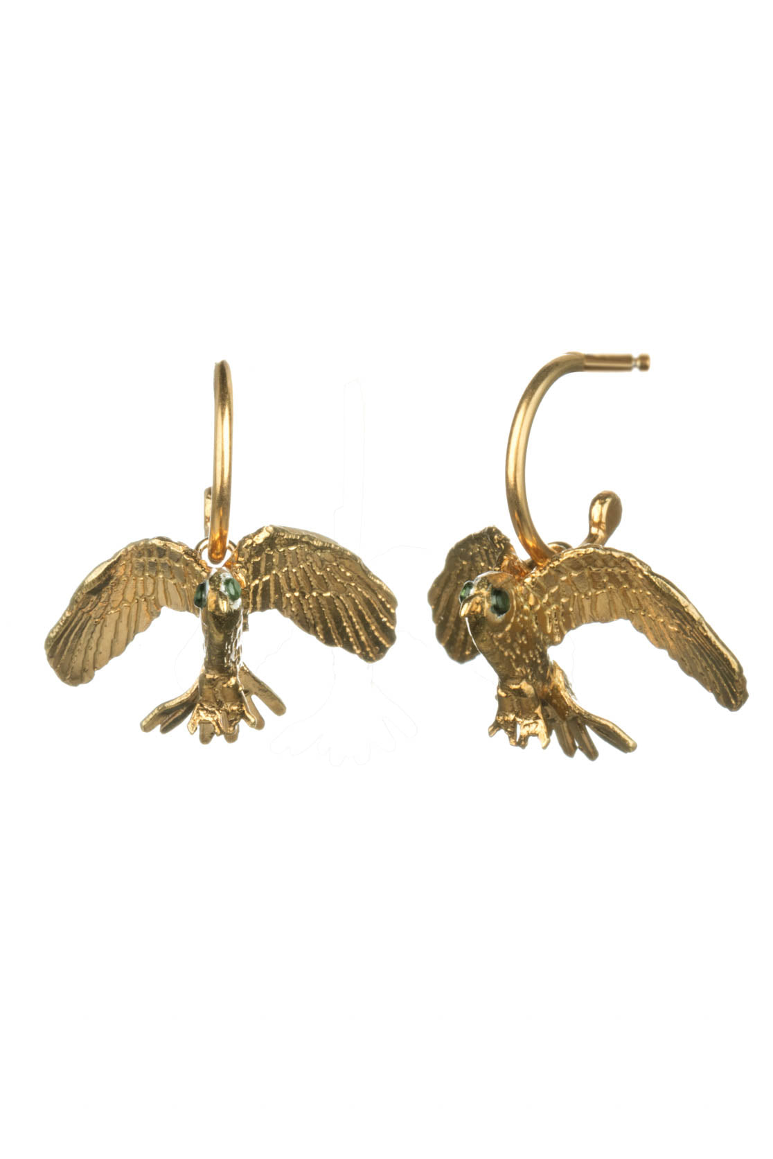 Owl In Flight Earrings