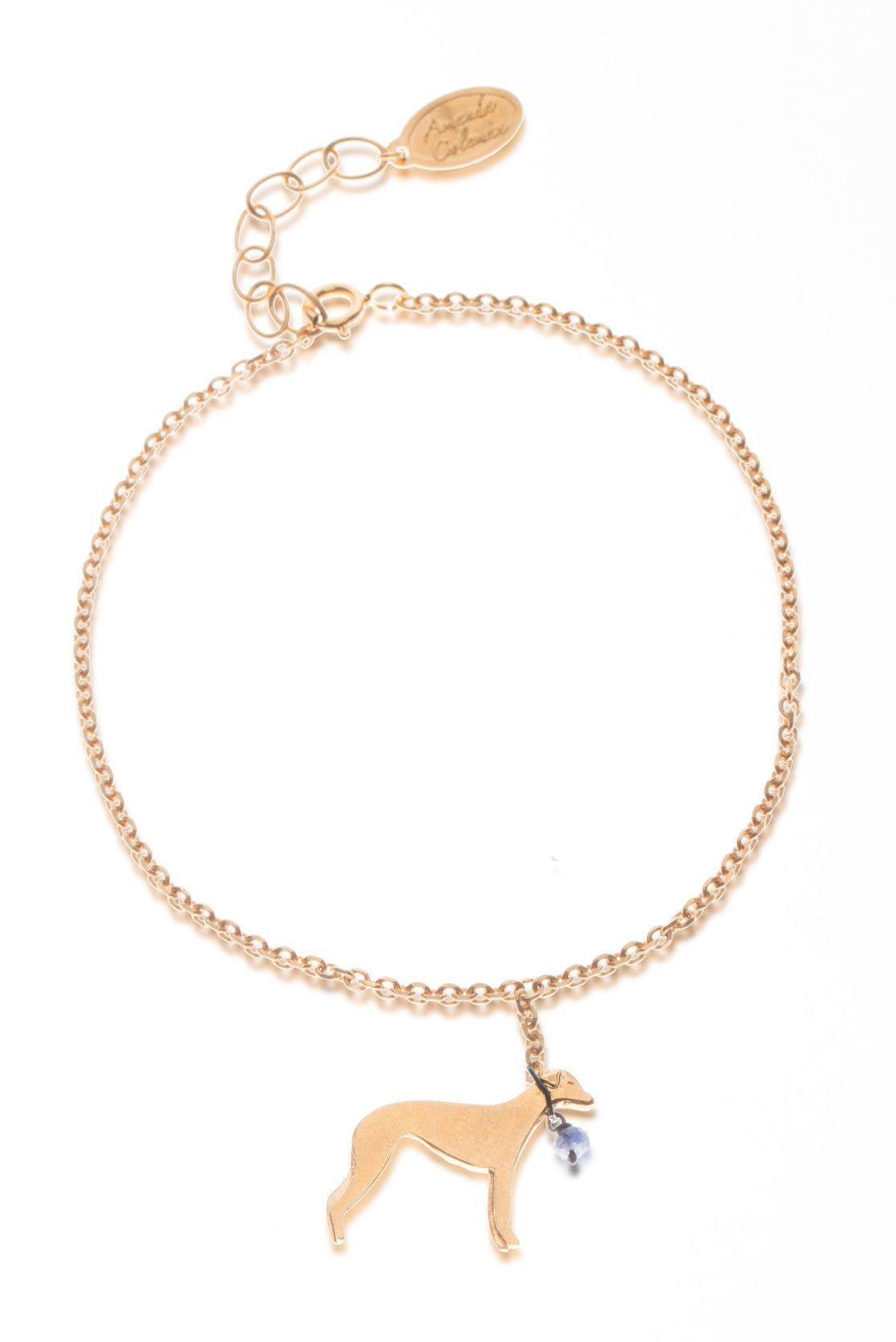 Gold Vermeil Whippet Bracelet 