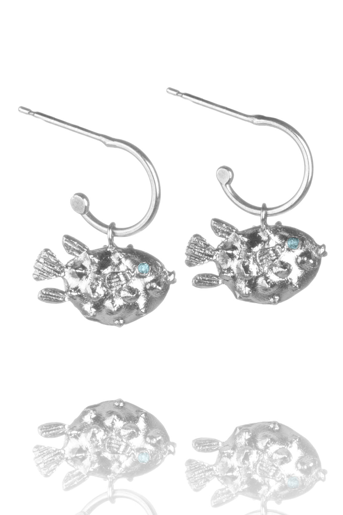 Puffer Fish Earrings