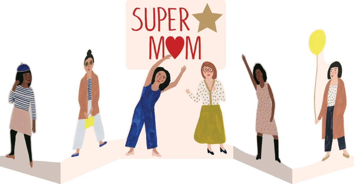 Super Mum Mothers&#39; Day Card