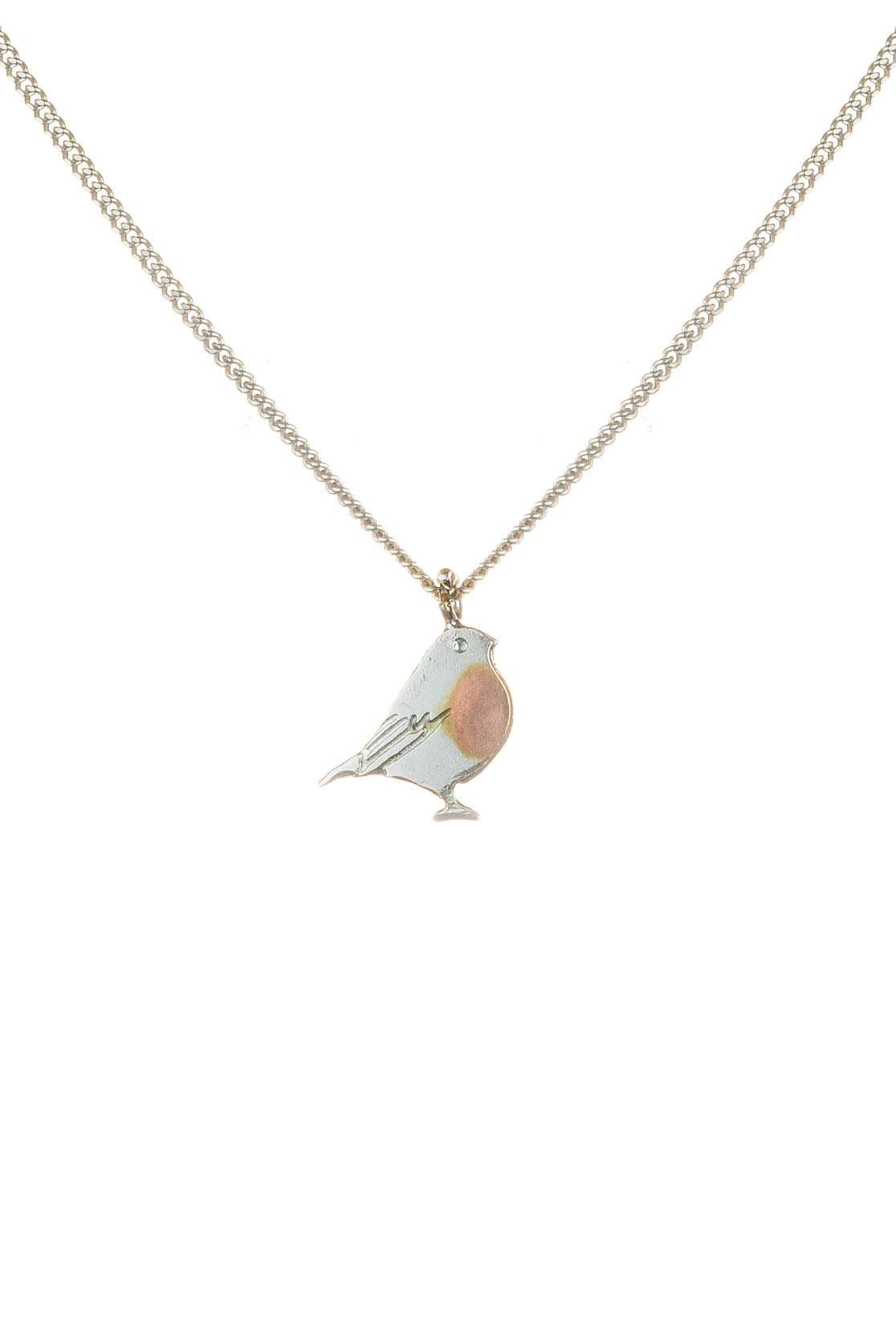 Robin Pendant in 925 Sterling Silver