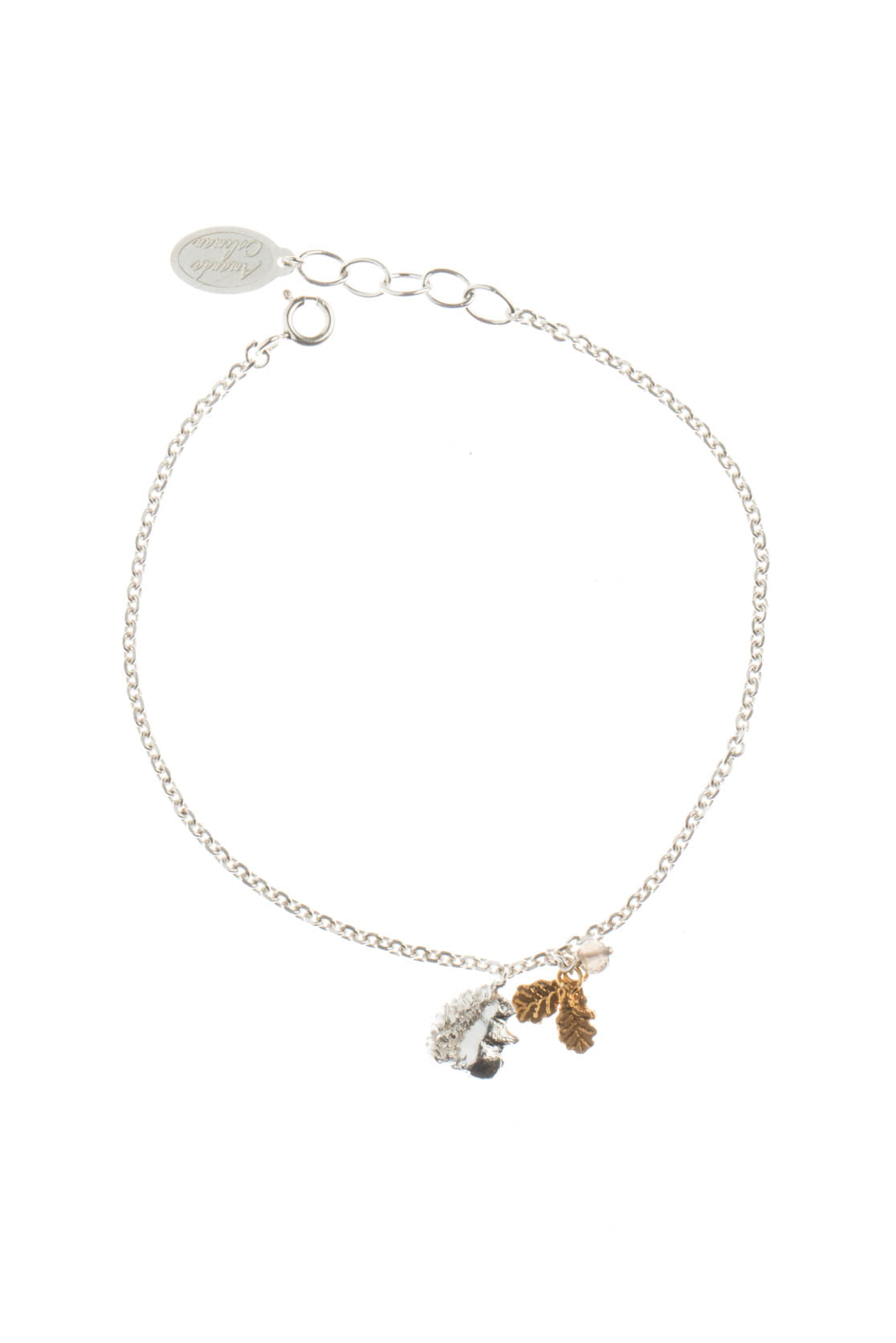 Squirrel And Oak Leaves Bracelet