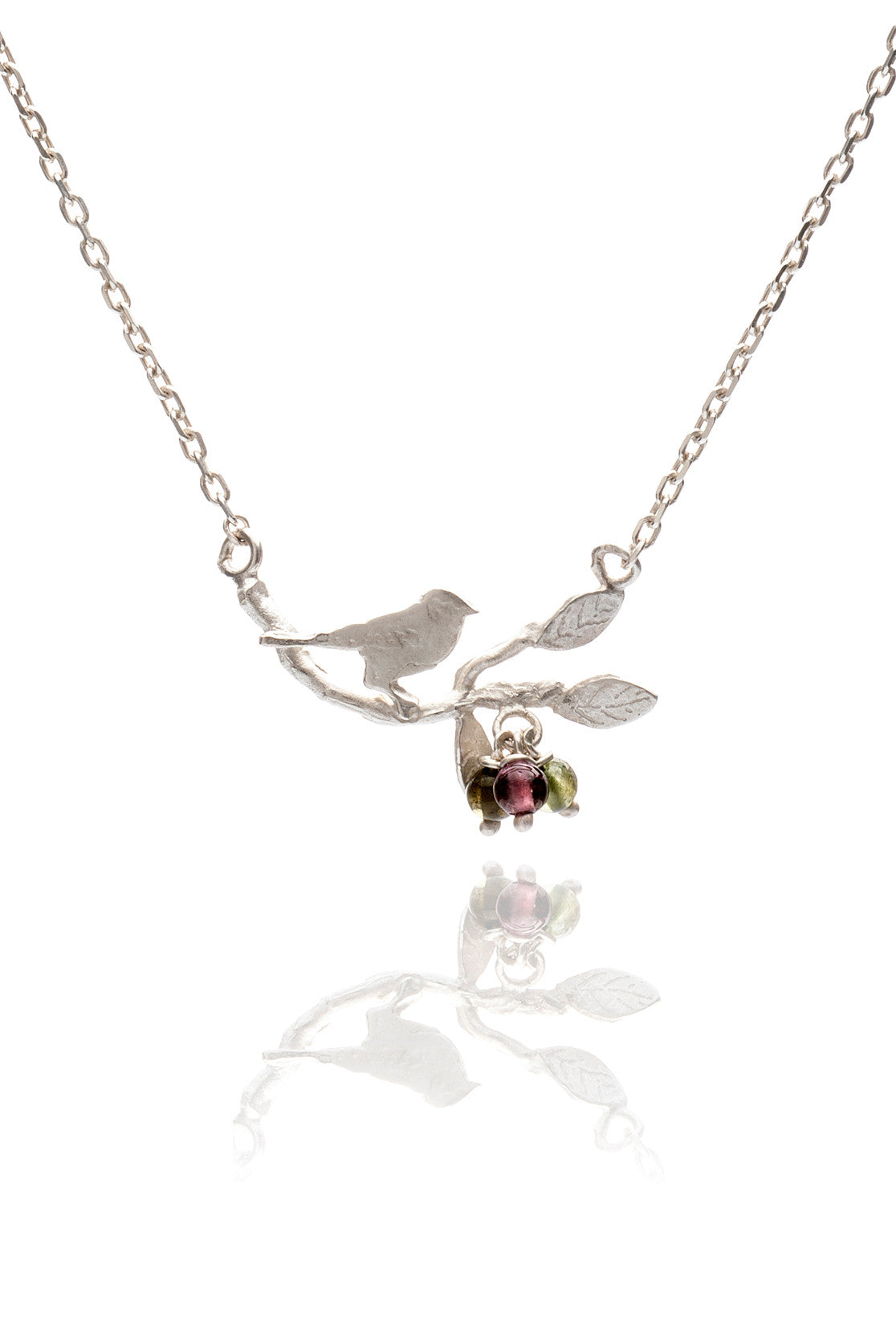 Bird on a Branch Necklace